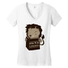 how to be vegetarian Women's V-Neck T-Shirt