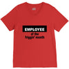employee of the friggin month V-Neck Tee