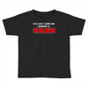 you dont scare me i married Toddler T-shirt