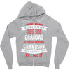 Super Cool Grandad Of A Freaking Awesome Grandson Zipper Hoodie