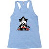 pirate panda Racerback Tank