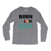 Born To Love Him (Born To Love Her &ndash; Born To Love Him Couples Design Long Sleeve Shirts