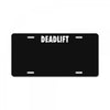 deadlift License Plate