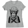 monkey redneck Ladies Fitted T-Shirt