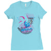 over 9000 80's Ladies Fitted T-Shirt