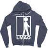 lmao laughing Zipper Hoodie
