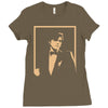 bryan ferry on stage Ladies Fitted T-Shirt