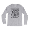 i'm dreaming of a white christmas but if the white runs out i'll drin Long Sleeve Shirts