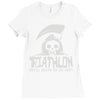 triathlon until death separate Ladies Fitted T-Shirt