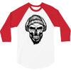 hipter skull 3/4 Sleeve Shirt