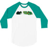 tortoise caught 3/4 Sleeve Shirt