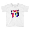 team 10 Toddler T-shirt