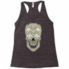 skull plants Racerback Tank