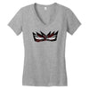 mark of the ninja   focus Women's V-Neck T-Shirt