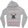 darth vader christmas ugly Zipper Hoodie