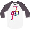 jake paul cool colors 3/4 Sleeve Shirt
