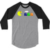 funny zombie 3/4 Sleeve Shirt