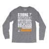 Strong Independent Motivated Aquarius Long Sleeve Shirts