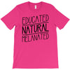 educated, natural, melanated T-Shirt