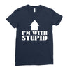 stupid Ladies Fitted T-Shirt