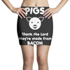 pigs thank the lord they're made from bacon Mini Skirts