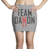 team damon salvatore Mini Skirts