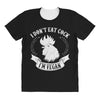 I Don't Eat Cock I'm Vegan All Over Women's T-shirt