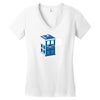 sci fi sacrilege Women's V-Neck T-Shirt