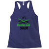 its marching band season green Racerback Tank