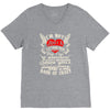 i'm not just a tattooed mom i,m a big cup V-Neck Tee