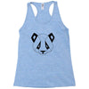 Geometric Panda Racerback Tank