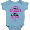 The Best Grammy Was Born In March Baby Onesie