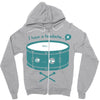 pounding away Zipper Hoodie