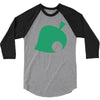 animal crossing tribute ladies 3/4 Sleeve Shirt