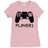 player stick Ladies Fitted T-Shirt