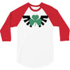 zelda logo treffle trois feuilles 3/4 Sleeve Shirt