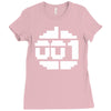 paradroid retro commodore 64 8 bit gamer Ladies Fitted T-Shirt