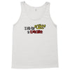 i put the cute in execute Tank Top
