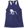 original banksy police searching drug Racerback Tank