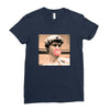 Michelangelo David Bubble Gum Ladies Fitted T-Shirt