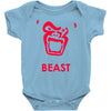 instinct attention gorilla beast Baby Bodysuit