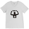 hans up V-Neck Tee