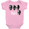 the skulls Baby Onesie