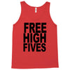 free high fives t shirt x large funny humor geek awesome highfive cool Tank Top