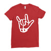 metal Ladies Fitted T-Shirt