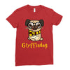 gryffindog pug Ladies Fitted T-Shirt