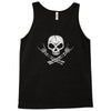 rock skull Tank Top