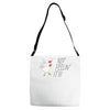 not feelin' it Adjustable Strap Totes