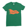 go flag Ladies Fitted T-Shirt