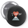 I love you Pin-back button